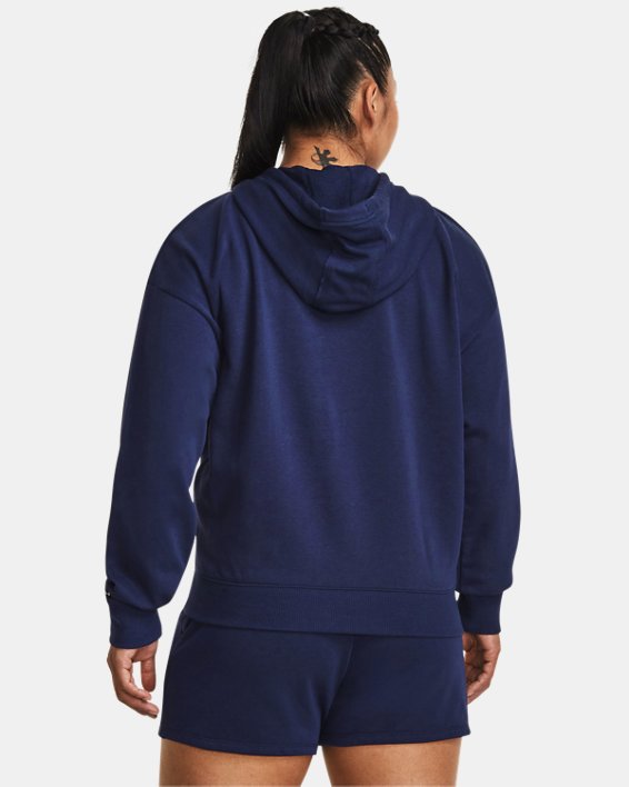 Sudadera con Capucha Project Rock Everyday Terry para mujer, Blue, pdpMainDesktop image number 1